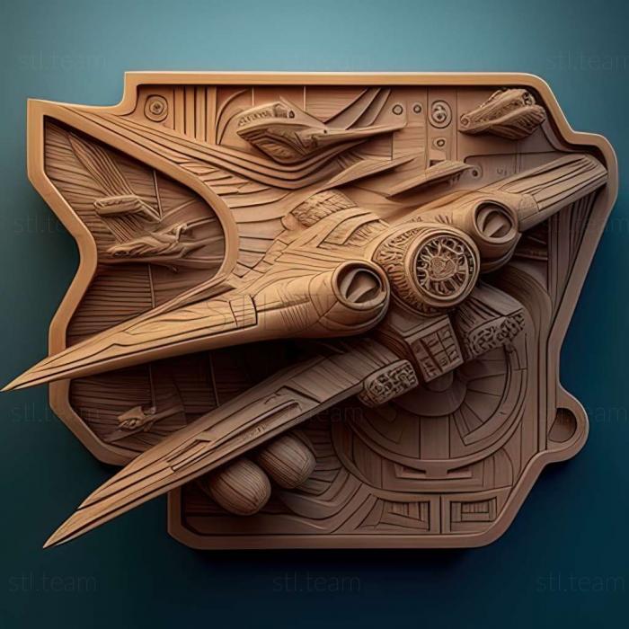 3D модель Гра Star Wars Starfighter (STL)